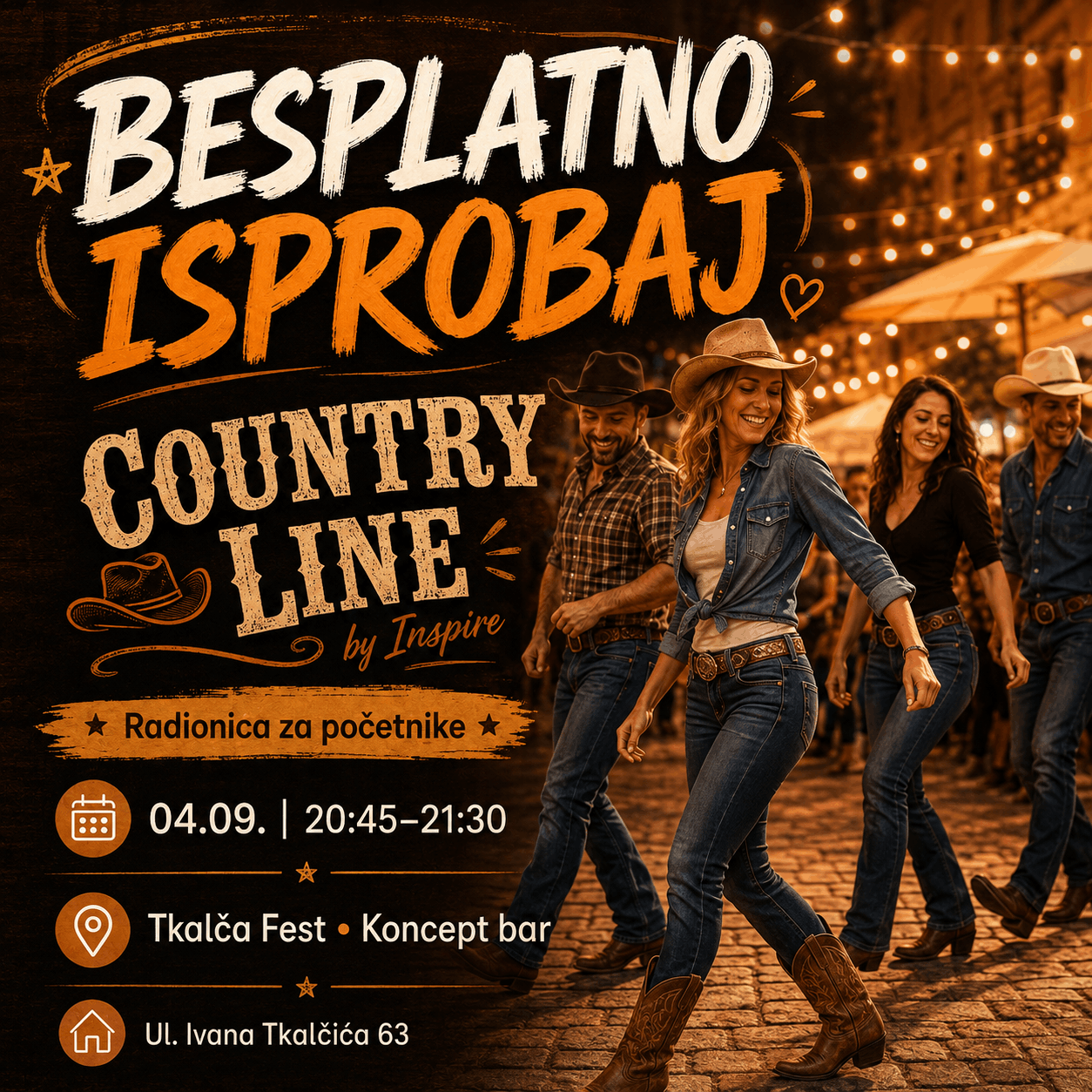 Želiš isprobati Country Line – potpuno besplatno?